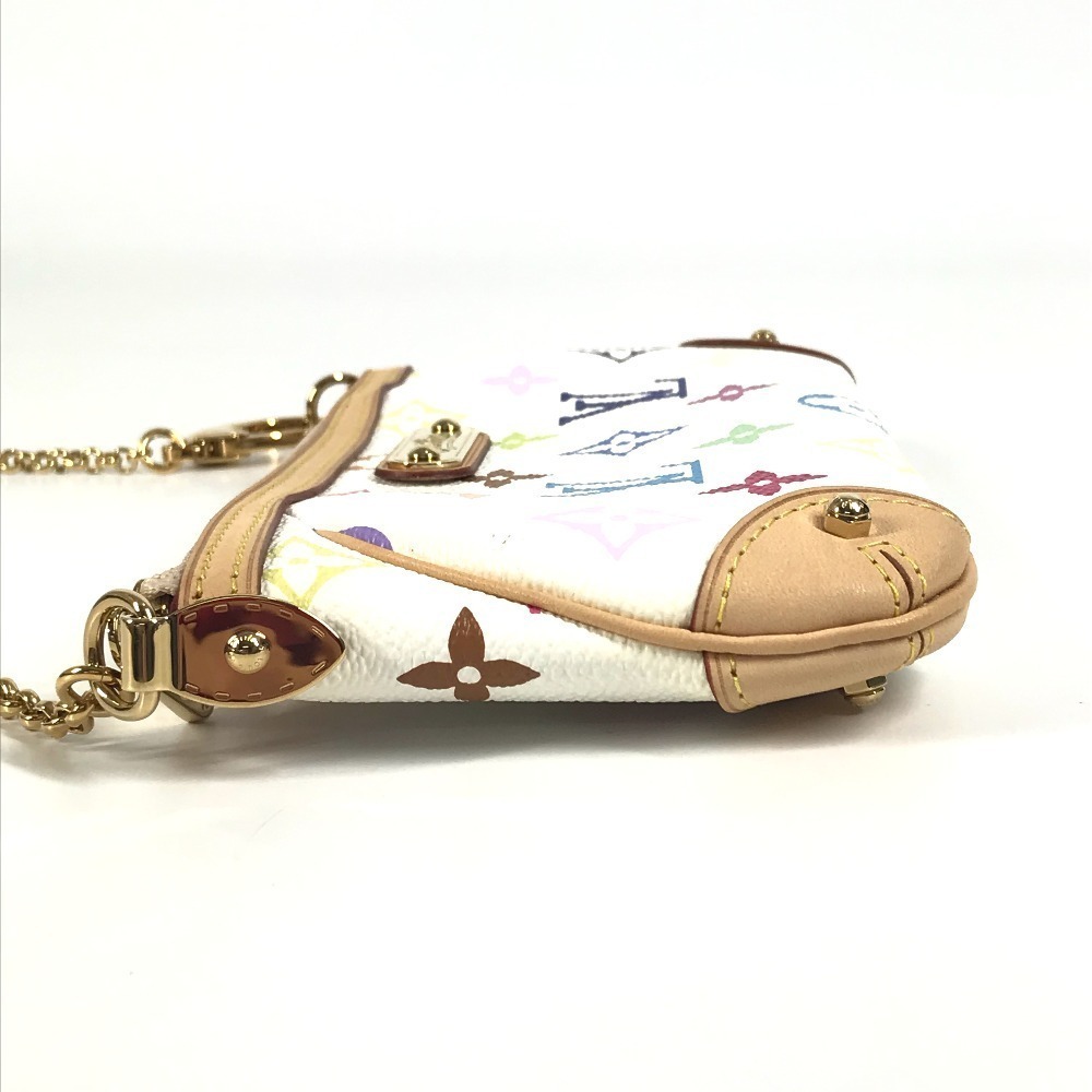 Louis Vuitton Multicolor Milla bag chain accessory handbag Blanc White